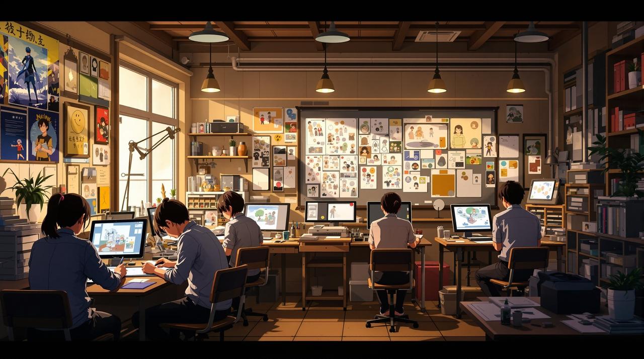 从零开始的动漫制作：揭秘日本动画制作流程 - 里番动漫在线播放资讯配图